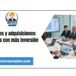 Fusiones y adquisiciones: sectores con más inversión