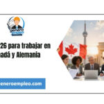 Guía 2026 para trabajar en Canadá y Alemania