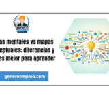 Mapas mentales vs mapas conceptuales: diferencias y cuál es mejor para aprender