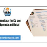 Cómo mejorar tu CV con inteligencia artificial