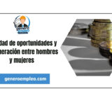 igualdad de oportunidades y remuneración entre hombres y mujeres