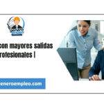 Cursos con mayores salidas profesionales |