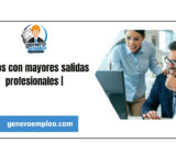 Cursos con mayores salidas profesionales |